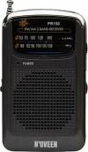 N'Oveen PR150 Portable Battery Radio Black